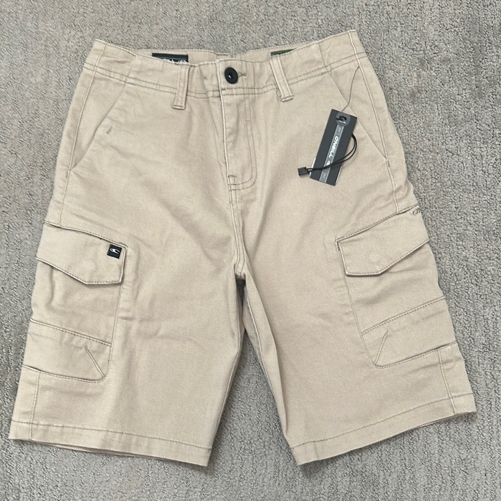 O'Neill Tan Cargo Bottoms with Classic Design